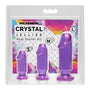 Crystal Jellies * Anal Starter Kit Purple