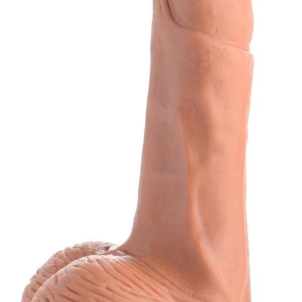 5 Inch Realistic Suction Cup Dildo - Tan - Royal Sins