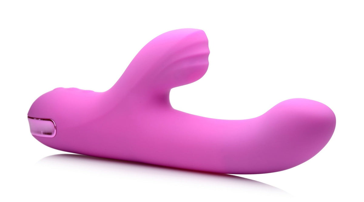 5 Star 13X Silicone Pulsing and Vibrating Rabbit - Pink - Royal Sins