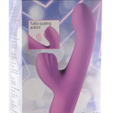 5 Star 13X Silicone Pulsing and Vibrating Rabbit - Pink - Royal Sins