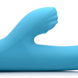 5 Star 13X Silicone Pulsing and Vibrating Rabbit - Teal - Royal Sins