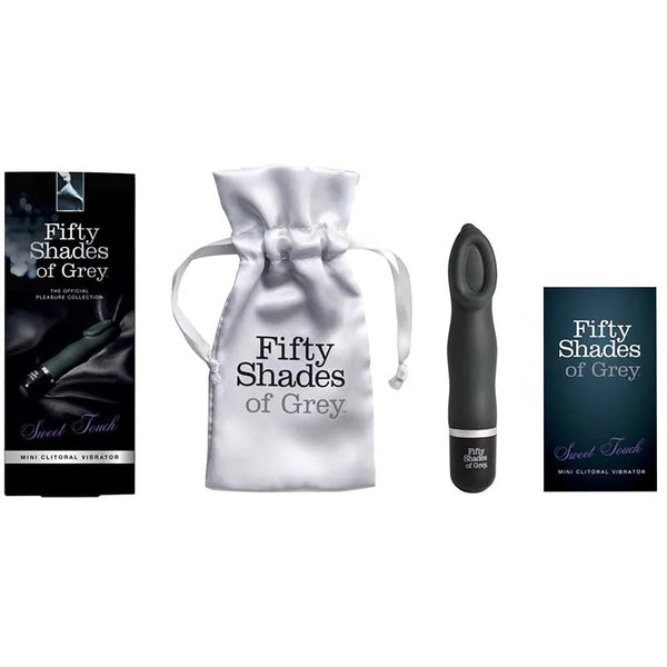 50 Shades Sweet Touch Mini Clit Vibr Blk - Royal Sins