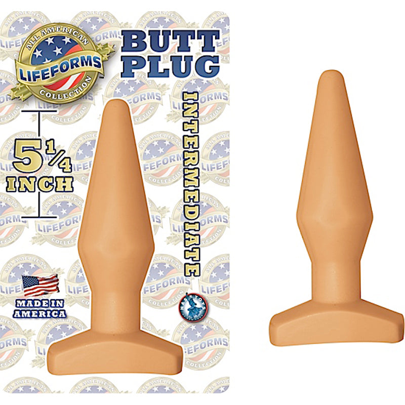 Lifeforms Butt Plug Intermediate 5.25in (White)