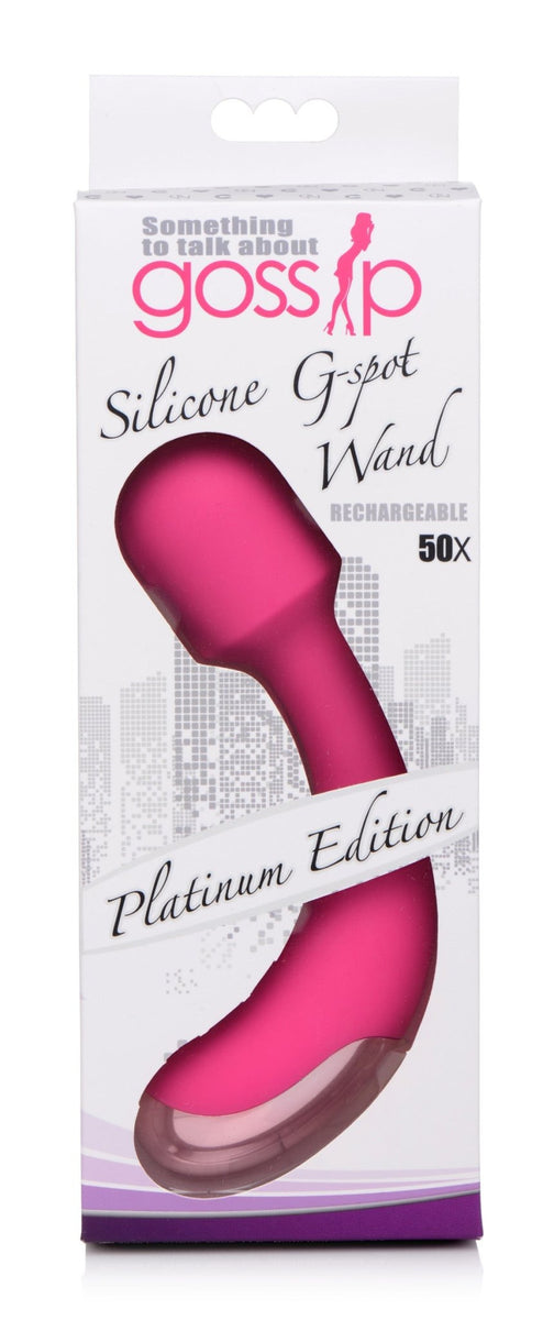 50X Silicone G - spot Wand - Pink - Royal Sins