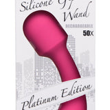 50X Silicone G - spot Wand - Pink - Royal Sins