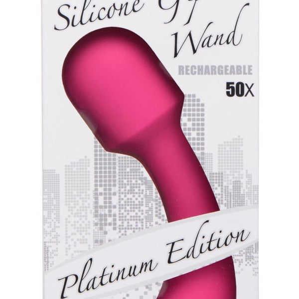 50X Silicone G - spot Wand - Pink - Royal Sins