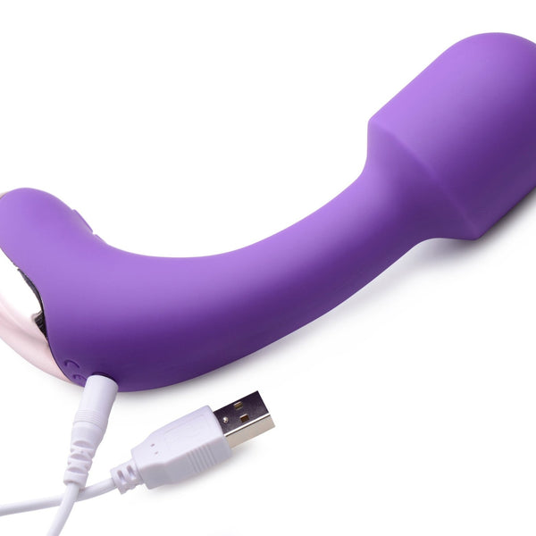 50X Silicone G - spot Wand - Purple - Royal Sins