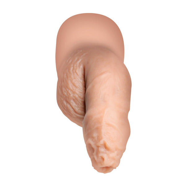 5.1" Uncut Silicone Packer Dildo - Light - Royal Sins