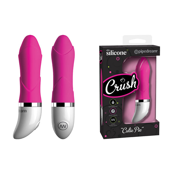 Pipedream Crush Cutie Pie Silicone Mini Vibrator Pink