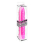Pipedream Neon Ribbed Rocket Waterproof Slimline Vibrator Pink