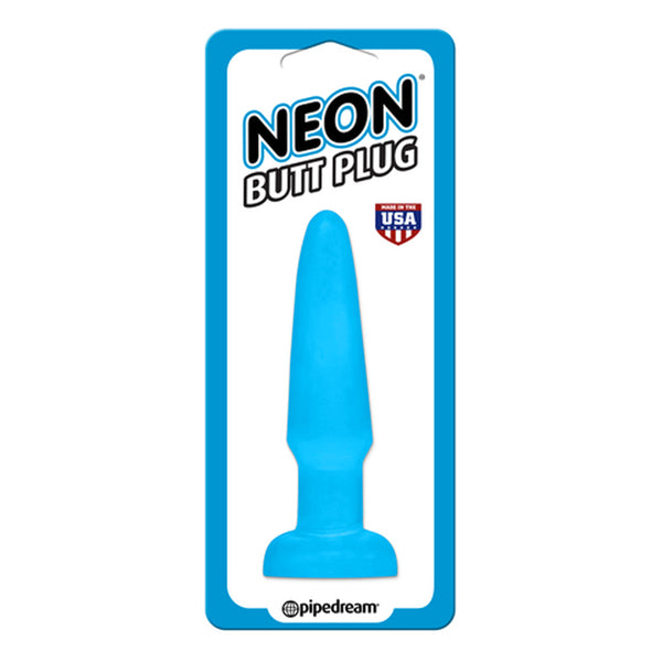 Neon Butt Plug Blue