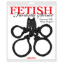 Fetish Fantasy Series Japanese Silk Rope Hogtie Black