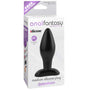 Anal Fantasy Collection Medium Silicone Plug Black
