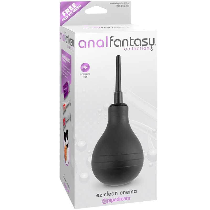 Anal Fantasy Collection EZ-Clean Enema Black