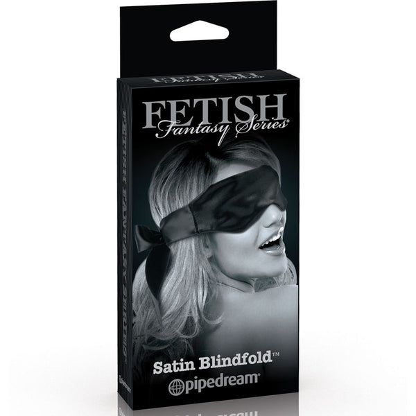 Fetish Fantasy Series Limited Edition Satin Blindfold Black