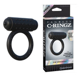 Fantasy C-Ringz The Wingman Vibrating Cockring Black