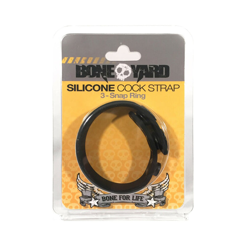 Boneyard Cock Strap Black