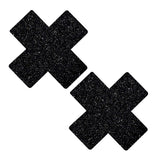 Neva Nude Pasty X Factor Glitter Black