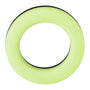 Forto F-19 Liquid Silicone 2-Tone Cockring Black/Glow