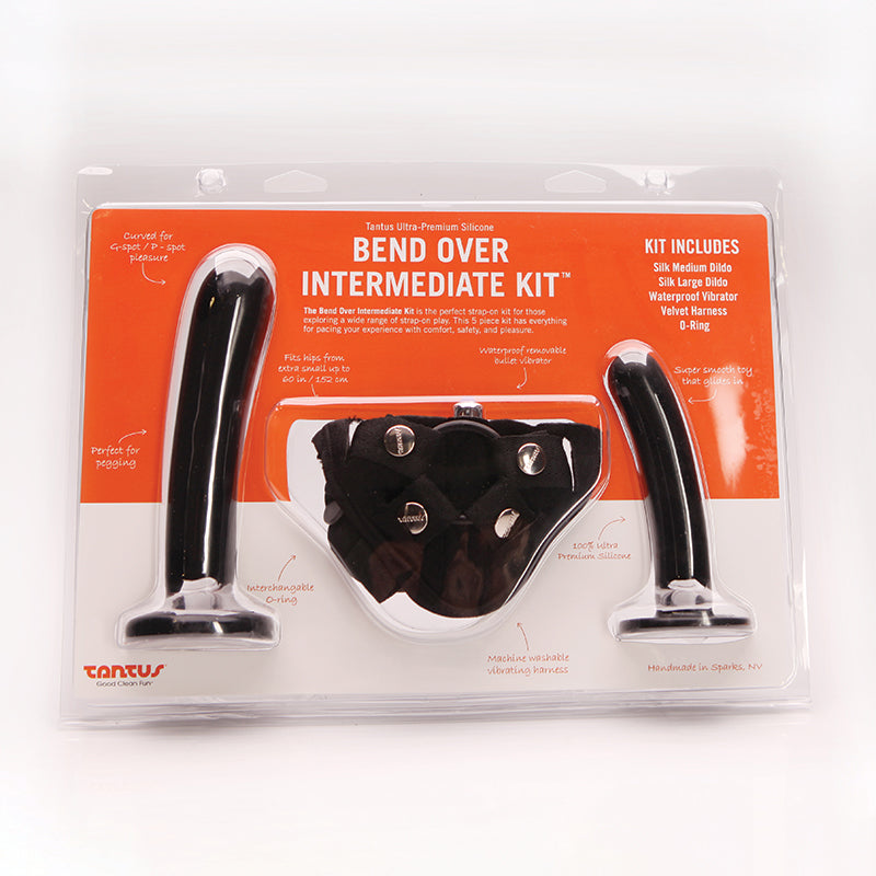 Tantus Bend Over Intermediate Strap-On Harness Kit Onyx