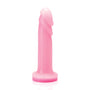 Tantus Flurry O2 Dual Density G-Spot Dildo Rose Quartz
