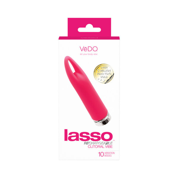 VeDO Lasso Rechargeable Bullet Vibe Pink