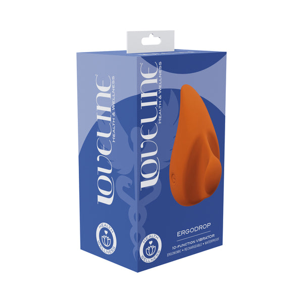 LoveLine ErgoDrop Vibe Waterproof Orange