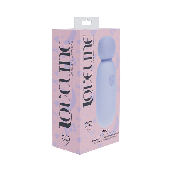 LoveLine Mochi Rechargeable Vibrator Waterproof Lavender