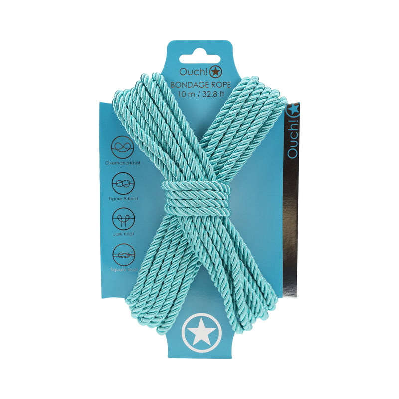 Ouch! Bondage Rope 10 m Nylon Blue