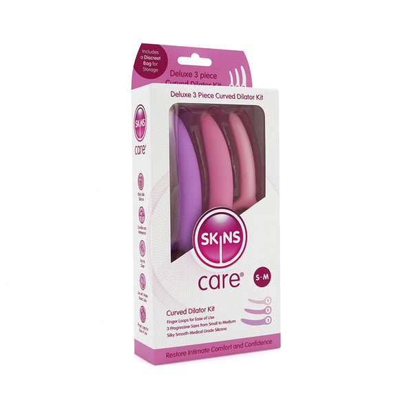 Skins Care Curved Dilators 3-Piece Set (Small Medium)