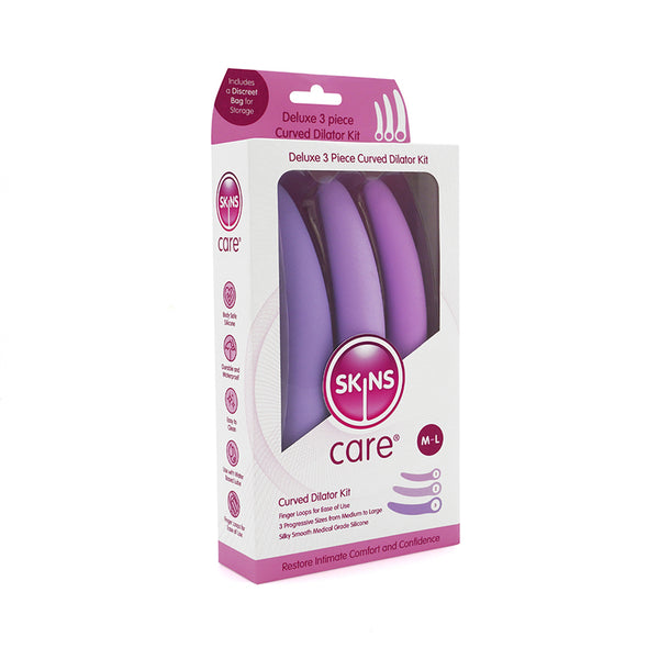 Skins Care Curved Dilators 3-Piece Set (Medium Large)