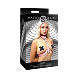 Master Series Vixen Chest Harness Pink