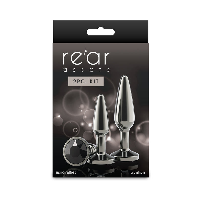 Rear Assets Tapered Trainer Plug Kit Gunmetal/Black