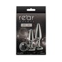 Rear Assets Tapered Trainer Plug Kit Gunmetal/Black