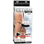 Fetish Fantasy Extreme Adjustable 7 in. Silicone Hollow Strap-On Black