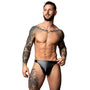 Male Power Liquid Onyx 2.0 Thong Black S/M