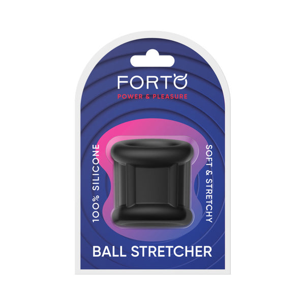 Forto F-95: Tubular Ball Stretcher Black