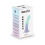 Adam & Eve Ombre Curve Liquid Silicone Dildo