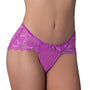 Magic Silk Butterfly Fantasies Boy Short Neon Purple S/M