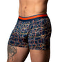 Male Power Soo Cumfy Boxer Brief Navy/Orange S