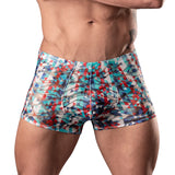 Male Power Your Lace Or Mine Pouch Short Geometric XL