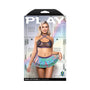 Fantasy Lingerie Play Ready, Let's Glow! 5-Piece Costume Set L/XL