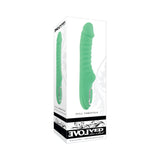 Evolved Full Throttle Rechargeable Warming Vibrator Silicone Mint Green