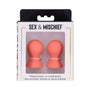 Sportsheets Sex & Mischief Peaches 'n CreaMe Silicone Nipple Suckers