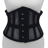 Rouge Mesh Corset Black 3XL/4XL