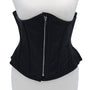 Rouge Leather Corset Black L/XL