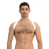 Prowler RED Sports Harness Lite White S/M