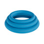 LEVELZ Classic Silicone Cock Ring Set of 3 (L/XL/XXL) Teal