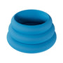 LEVELZ Wide O Silicone Cock Ring Set of 3 (42 mm/50 mm/55 mm) Teal