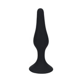 LEVELZ Slim Silicone Anal Plug Medium Black